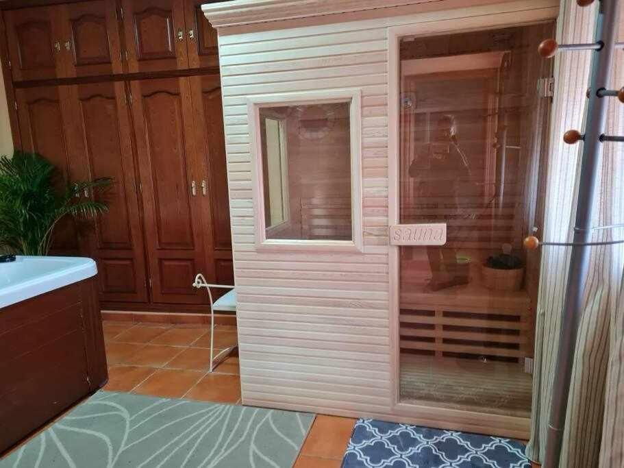Casa Rural Con Jacuzzi, Sauna, Barbacoa Y Barra Cabeza la Vaca Exterior photo